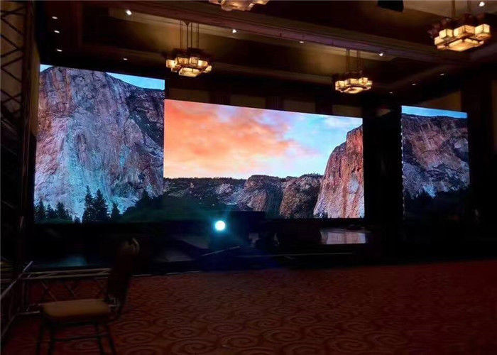 หน้าจอแสดงพื้นหลังเวทีในร่ม P4.81 Nationstar SMD2121 1200คืนs