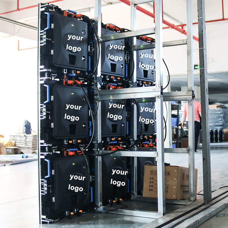 200W / M2 SMD2121 P2.604 จอแสดงผล LED แบบ Full Color ในร่ม