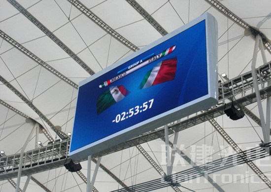 40W 6800nits P3.91 เช่าจอ Led Stage สำหรับการโฆษณา